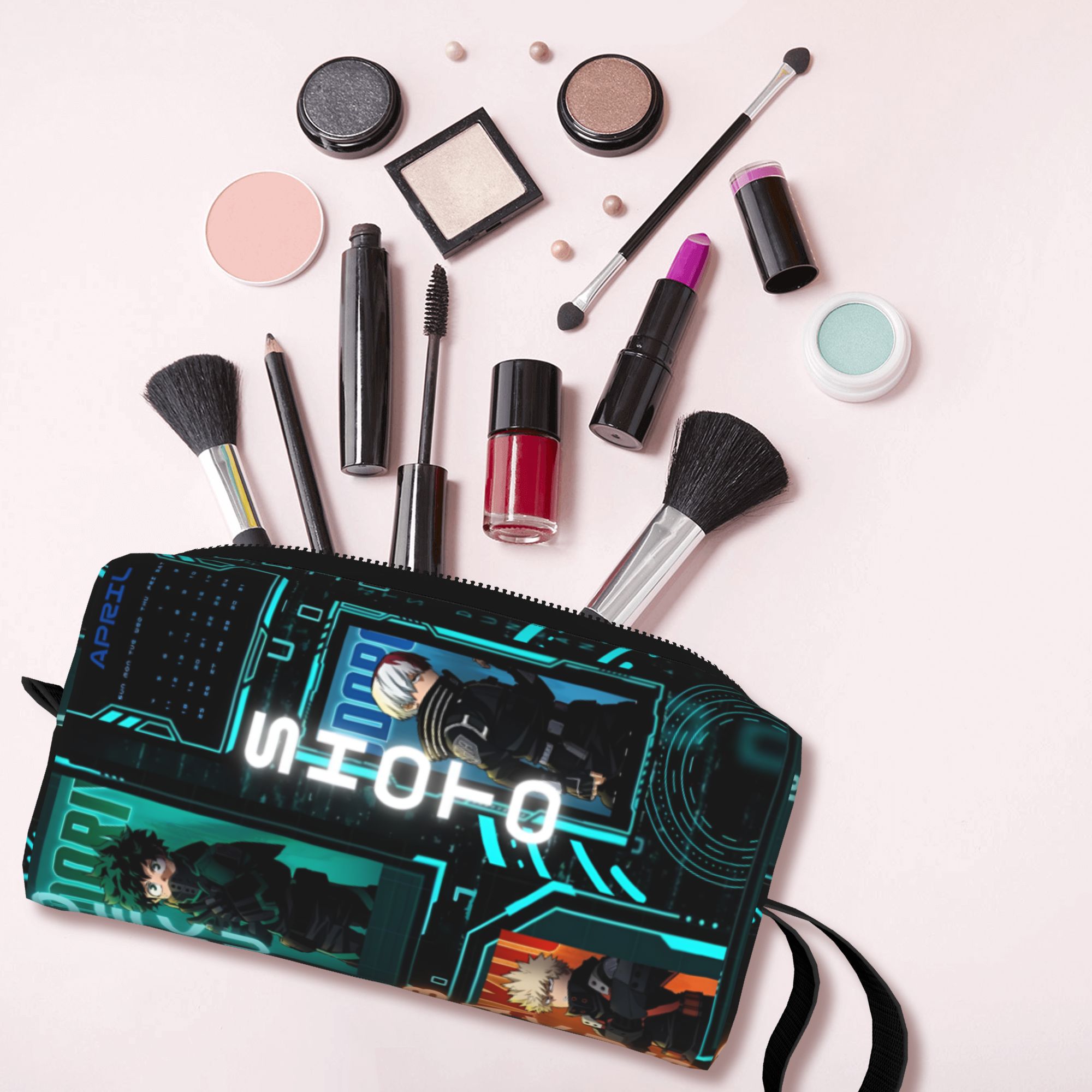 Travel Accessories Kit Bag - Moda My H-Heros Academias Seyahat Tuvalet