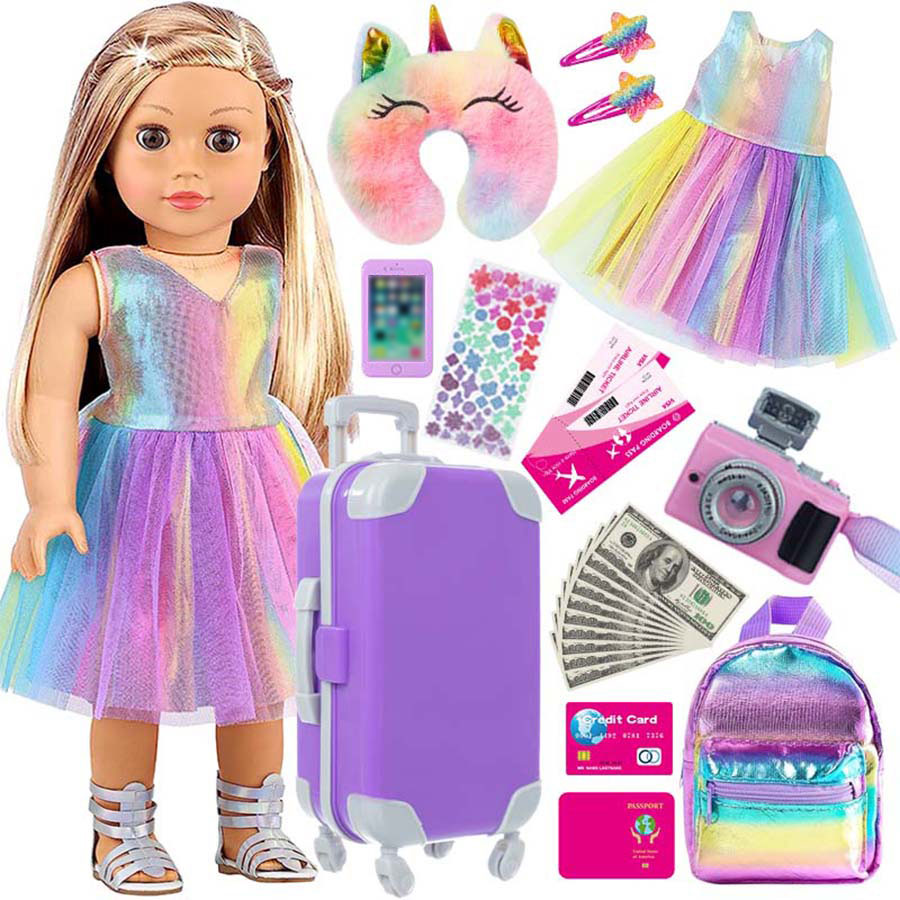 Travel Accessories Teens - 18 inç Bebek Kıyafetleri ve Aksesuarları