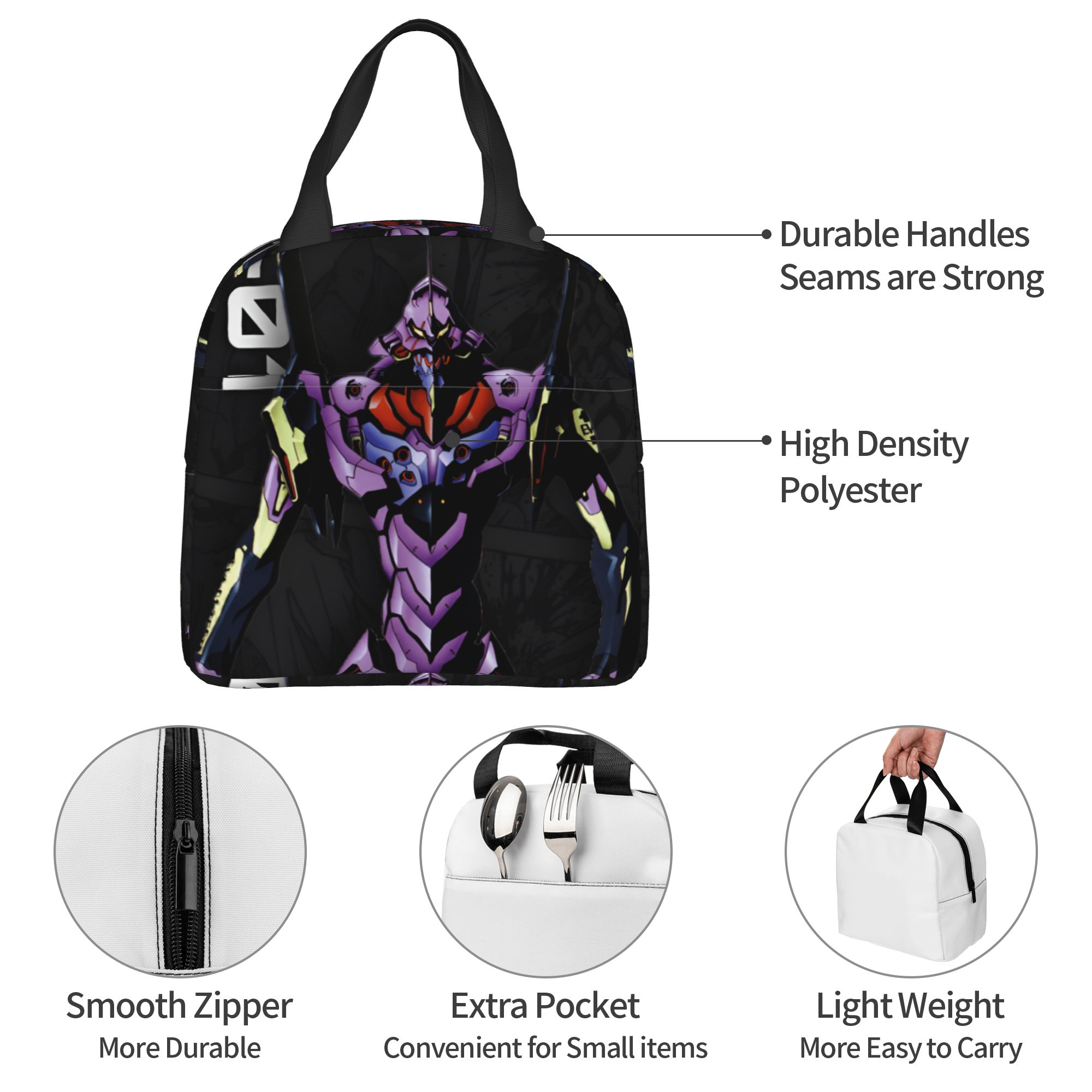 Travel Accessories 2022 - E-Evangelions Termal Yalıtımlı Öğle Yemeği Çantaları