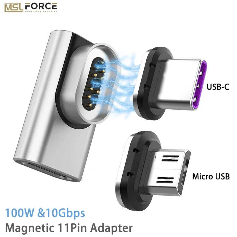 Cable Lock Combination - Manyetik Kablo Fiş İpuçları Mikro USB