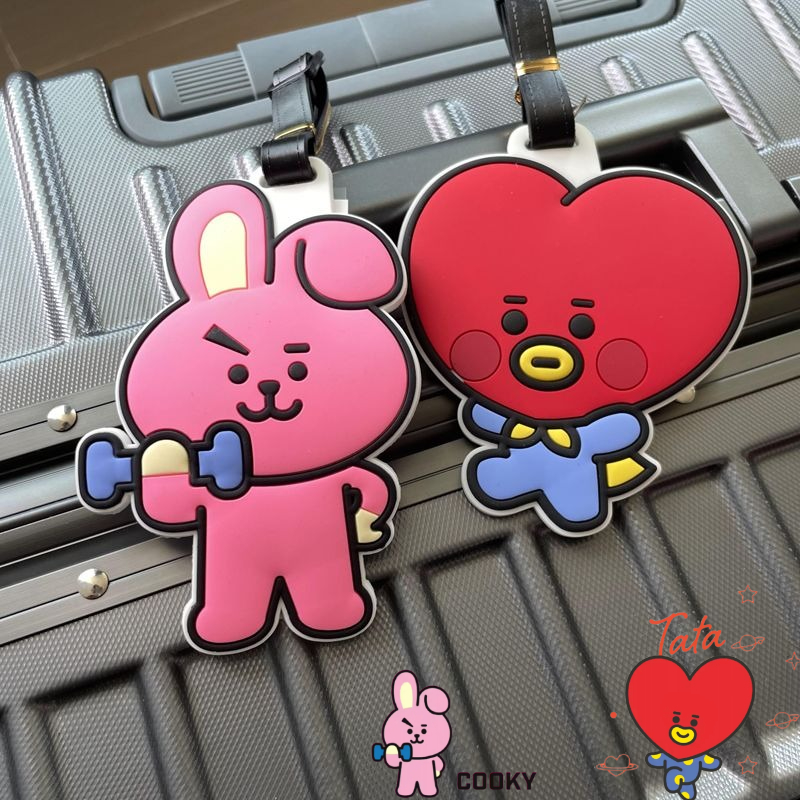 Travel Accessories International - BT21 çizgi film sevimli anahtarlık Kawaii