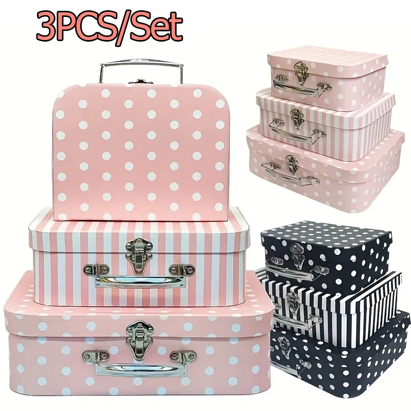 Travel.Accessories News - 3 adet Vintage Stil Karton Kutu