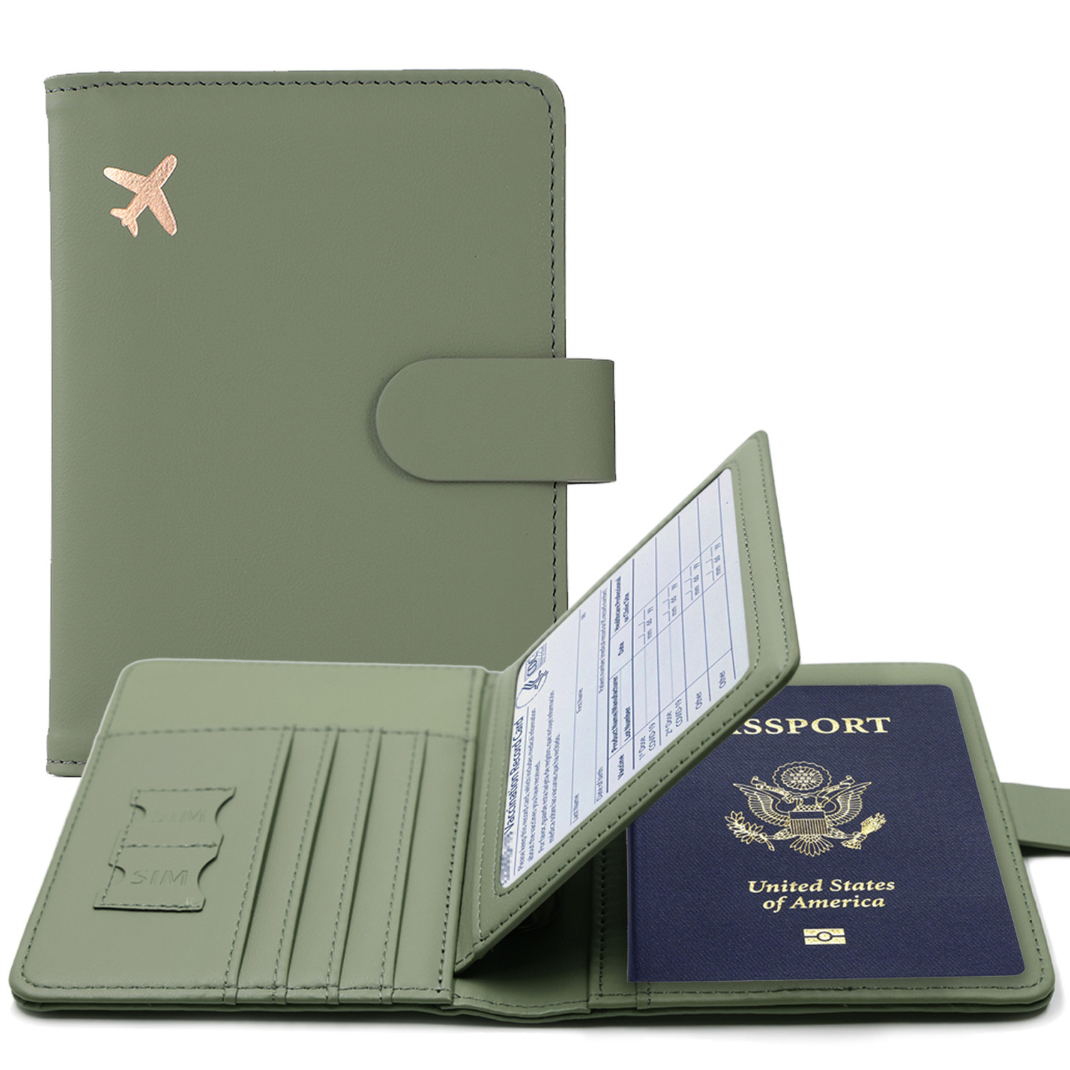 Travel Accessories Rfid - RFID Pasaport Kılıfı Pasaport Tutucu Çok