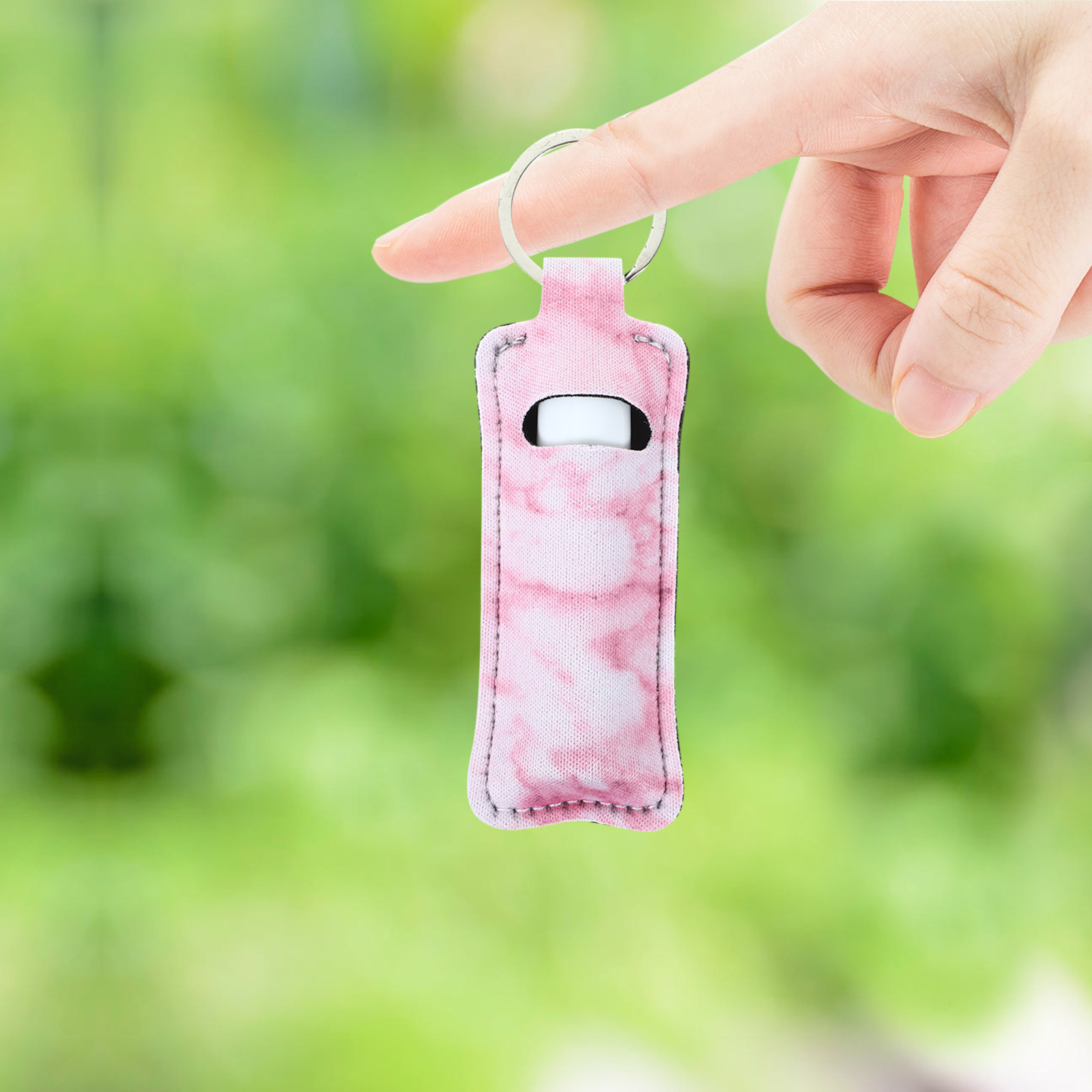 Travel Accessories Gift Ideas - 4 Adet Ruj Kılıfı Anahtarlık Dudak
