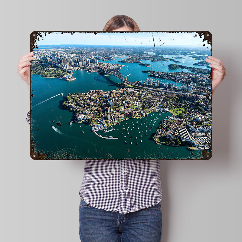 Travel Accessories Australia - Sydney Avustralya Seyahat Baskı Posteri Özelleştirilmiş
