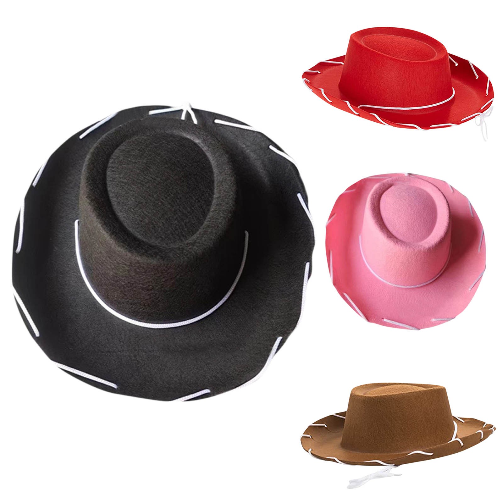 Travel Accessories Teens - Çocuklar kovboy şapkası klasik batı kovboy