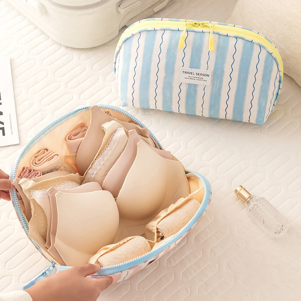 Travel Accessories Pack - İç çamaşırı saklama çantası taşınabilir çok