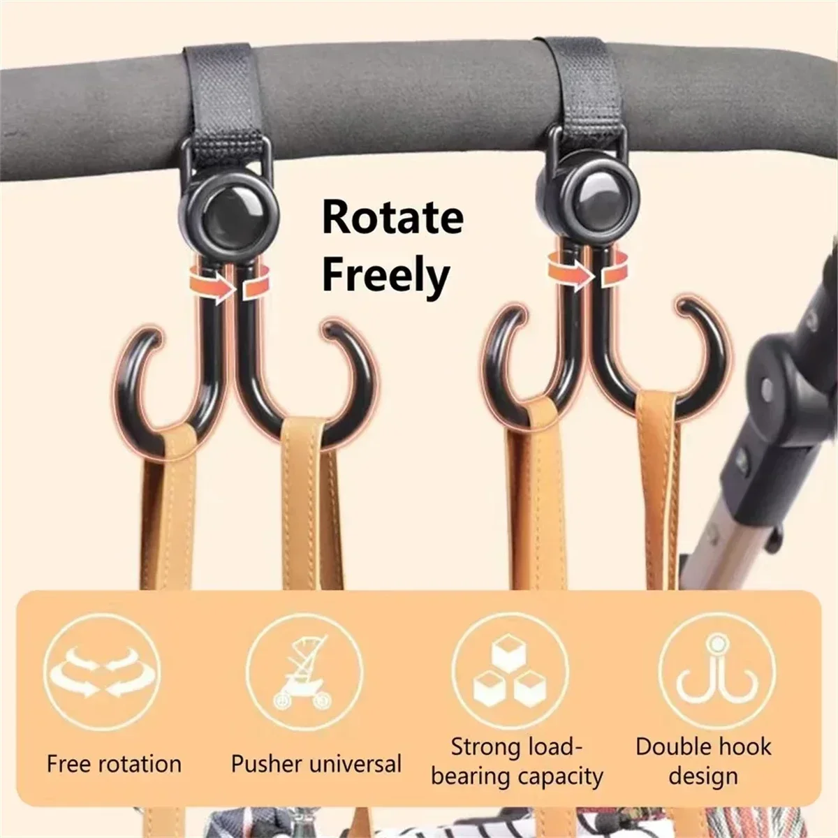 Dönebilen Çift Kanca Bebek Ara - Travel Accessories Shops incelemesi ve fiyatı