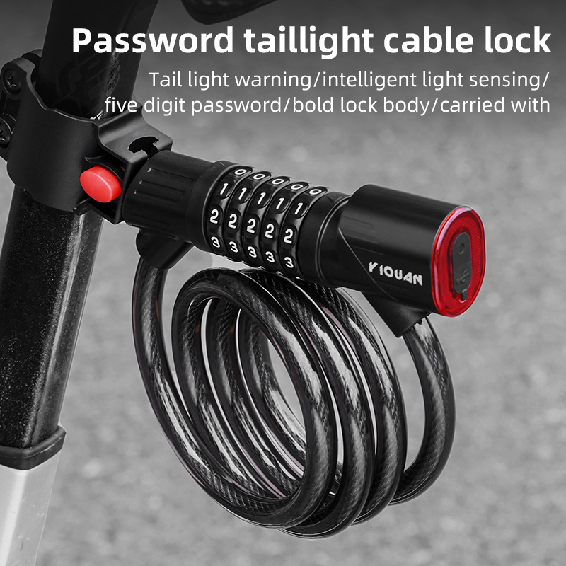 Bisiklet Çelik Kablo Kilidi 1. - Cable Lock Combination incelemesi ve fiyatı