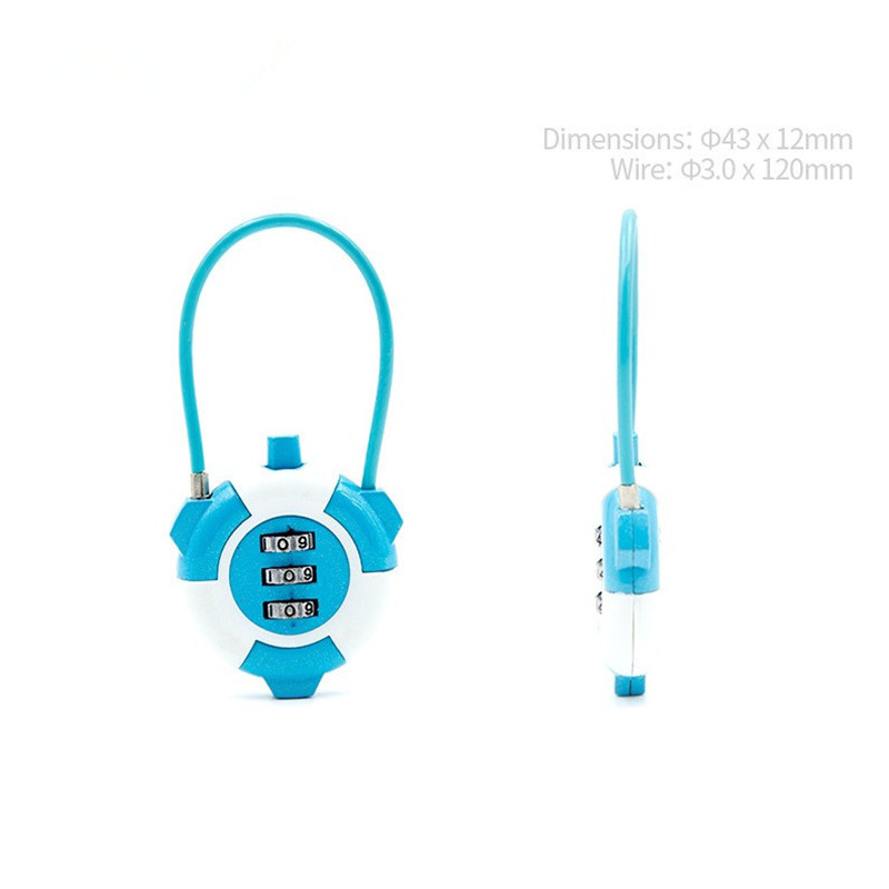 3 Haneli Kombinasyon Kablo Kil - Cable Lock Combination incelemesi ve fiyatı