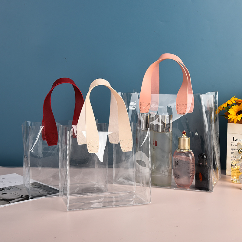 Şeffaf Pvc temizle Tote büyük  - Travel Accessories Shops incelemesi ve fiyatı