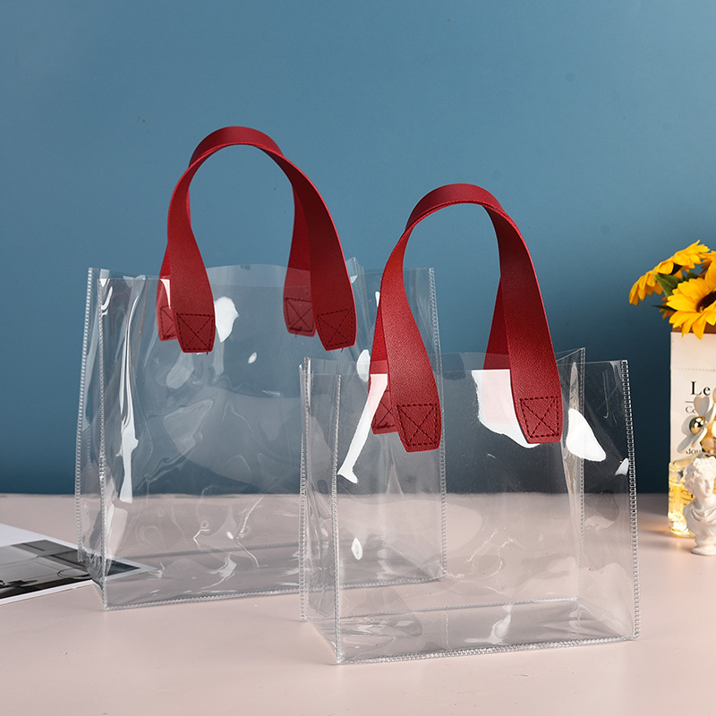 Şeffaf Pvc temizle Tote büyük  - Travel Accessories Shops incelemesi ve fiyatı