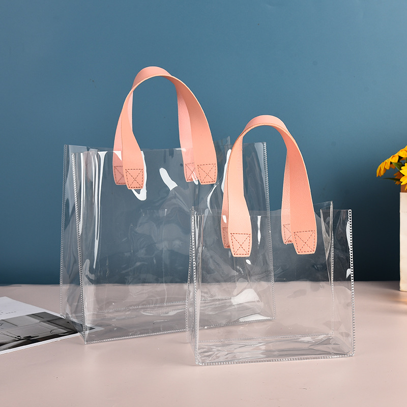 Şeffaf Pvc temizle Tote büyük  - Travel Accessories Shops incelemesi ve fiyatı