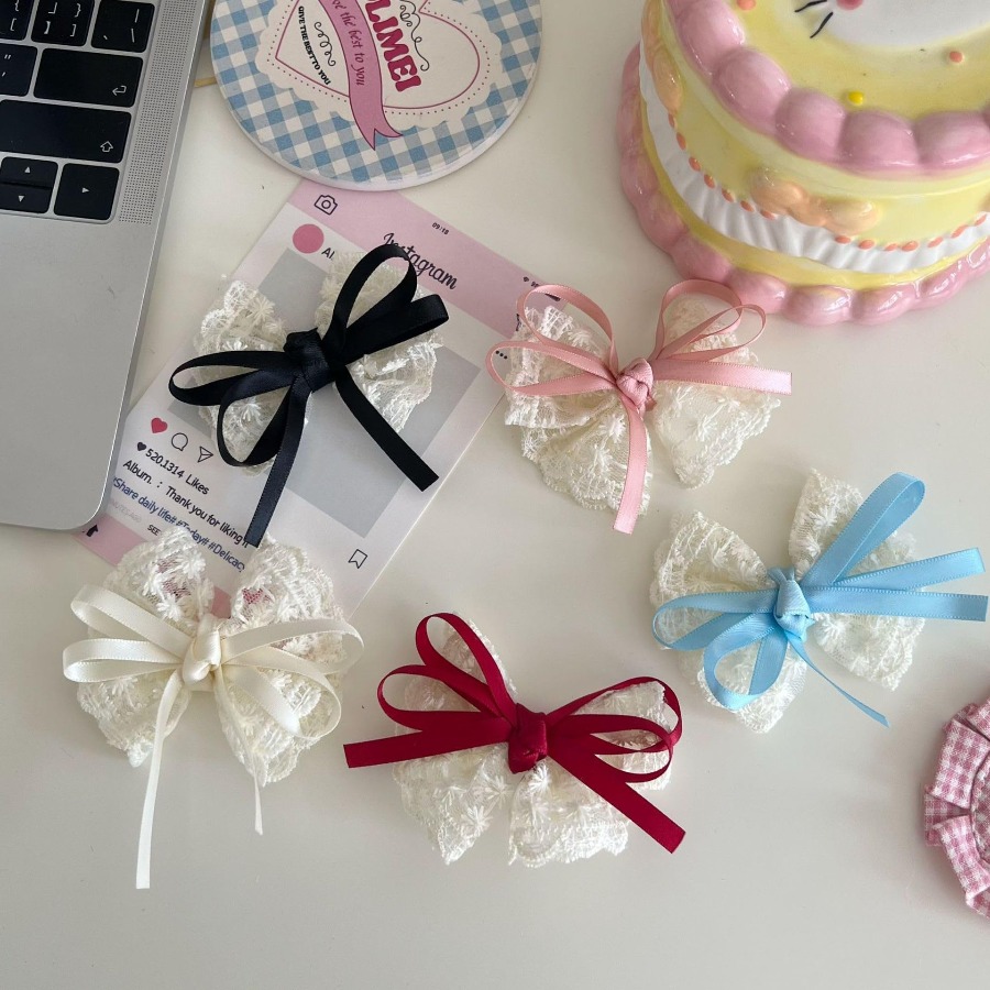 2 adet/takım sevimli dantel ya - Travel Accessories Teens incelemesi ve fiyatı