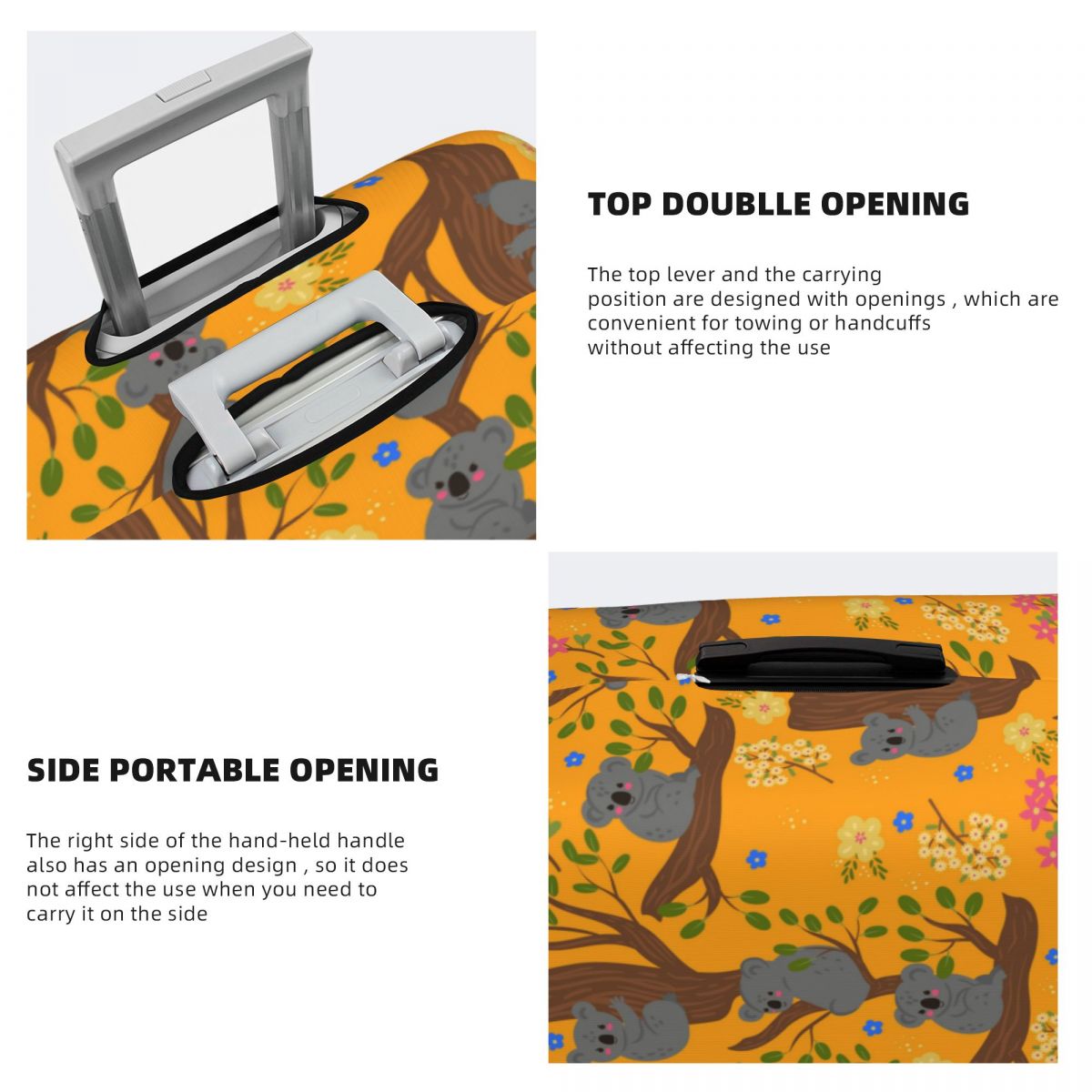 Koalalar Dallarda Bagaj Kapağı - Travel Accessories Australia incelemesi ve fiyatı
