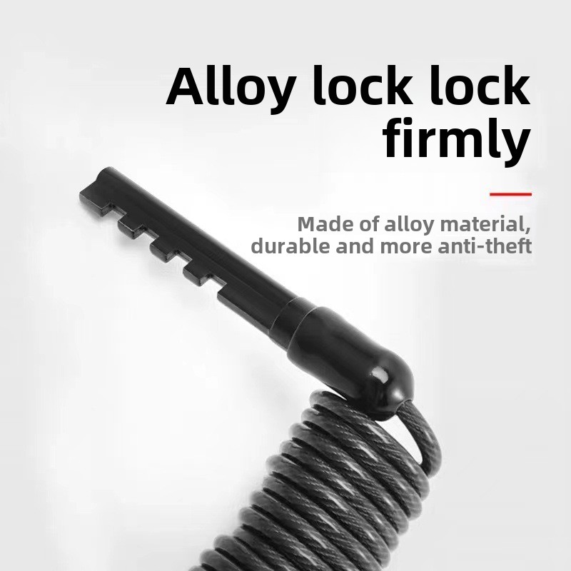 Motosiklet Bisiklet için Anti- - Cable Lock Combination incelemesi ve fiyatı