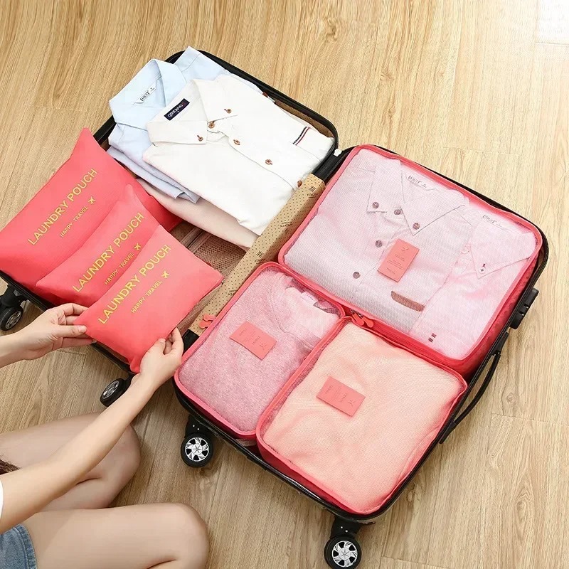 6 adet Set Seyahat Saklama Tor - Travel Accessories Kit Bag incelemesi ve fiyatı