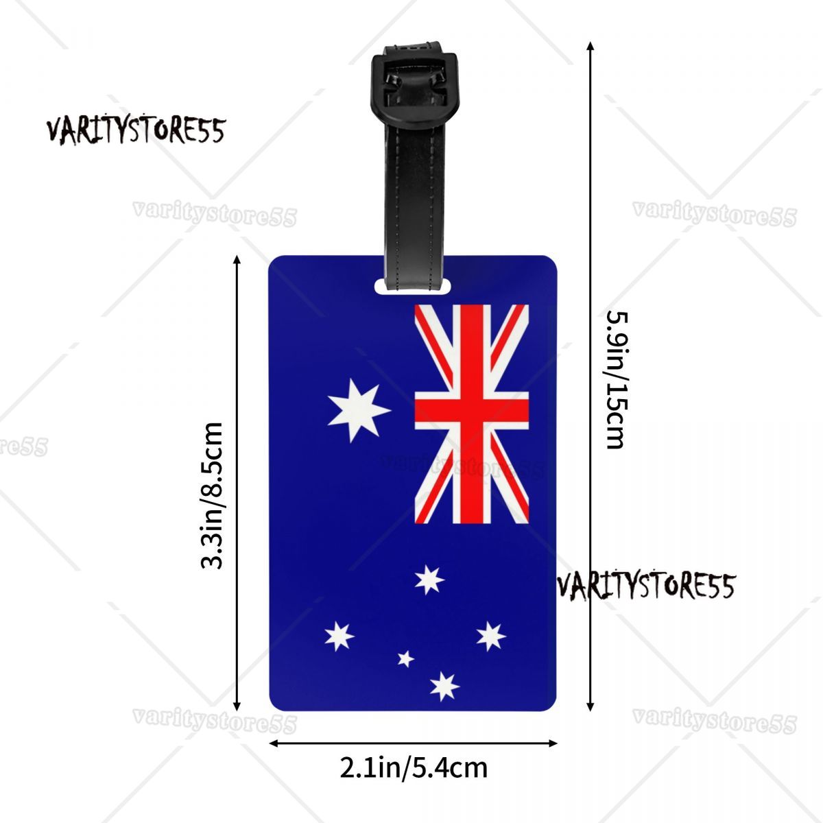 Avustralya Bayrağı Bavullar iç - Travel Accessories Australia incelemesi ve fiyatı