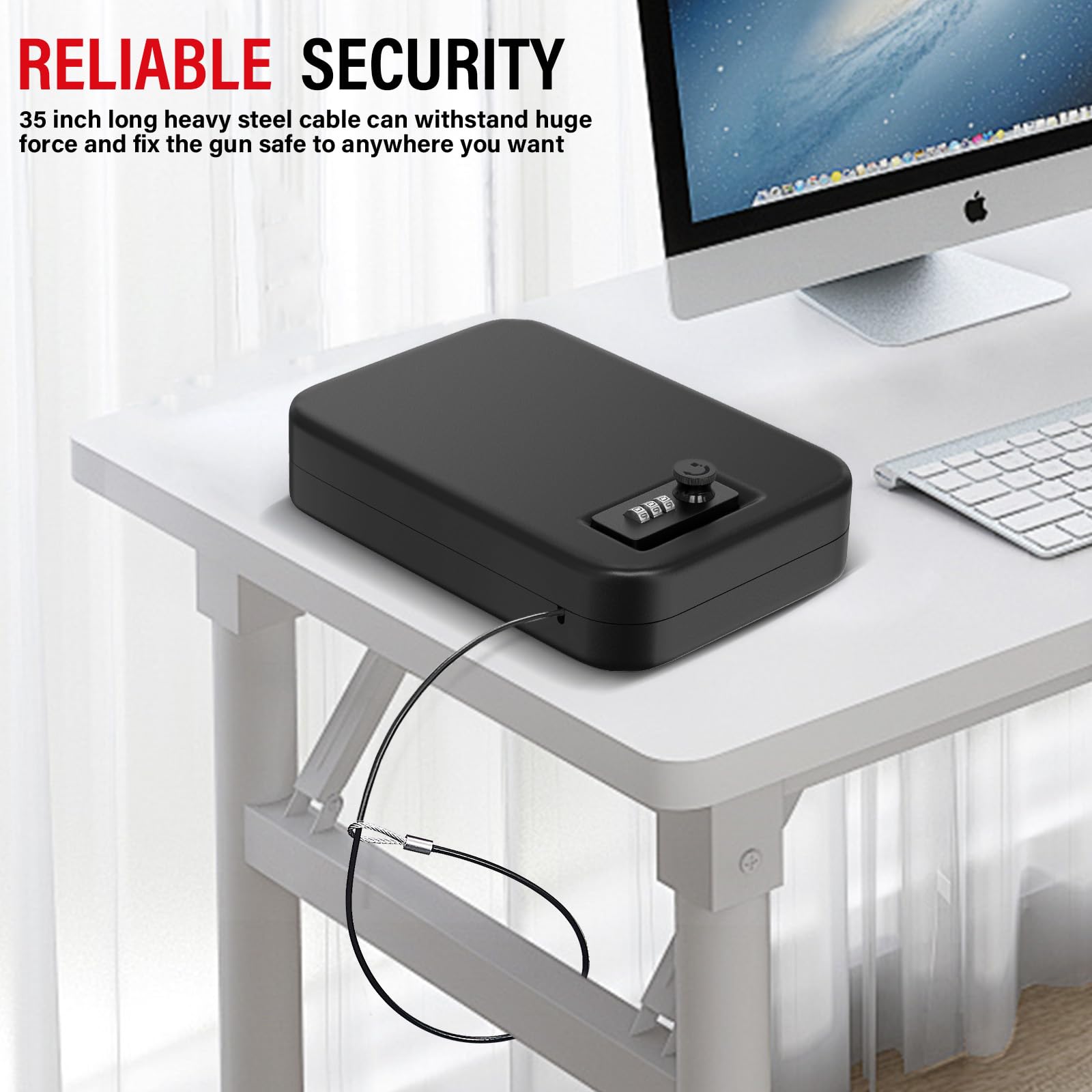 Güvenlik Kasası Çelik Şifreli  - Cable Lock Combination incelemesi ve fiyatı