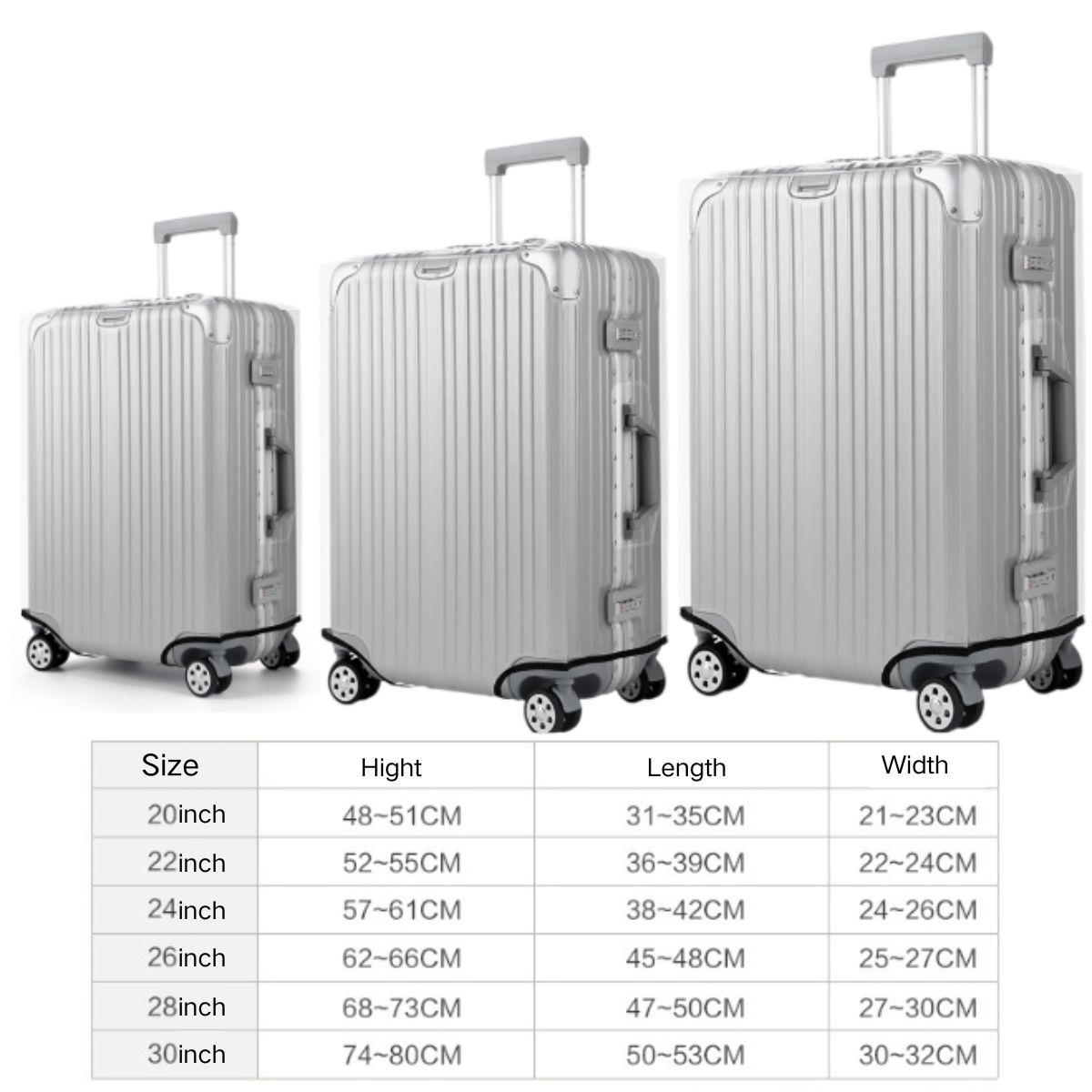 Kalınlaştırılmış Şeffaf Bagaj  - Travel Accessories 2022 incelemesi ve fiyatı