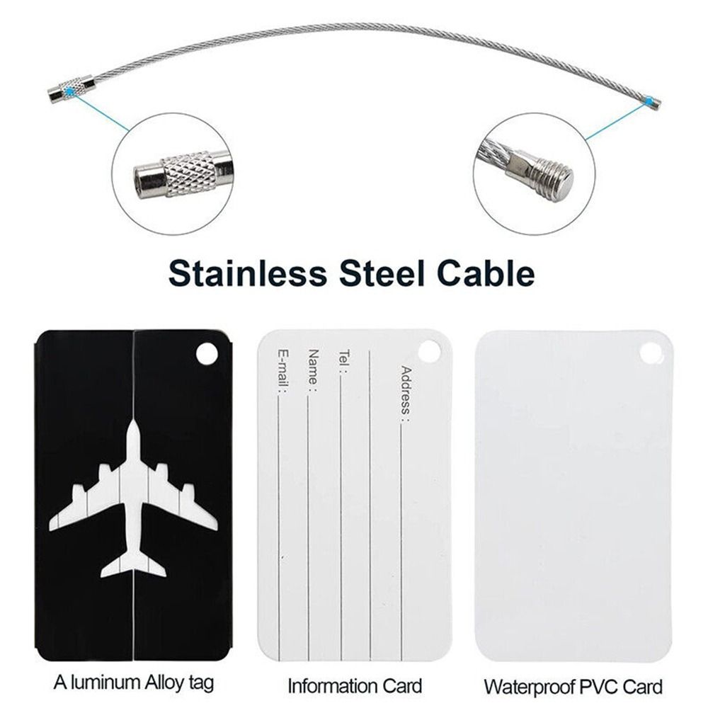Alüminyum seyahat bagaj etiket - Travel Accessories International incelemesi ve fiyatı