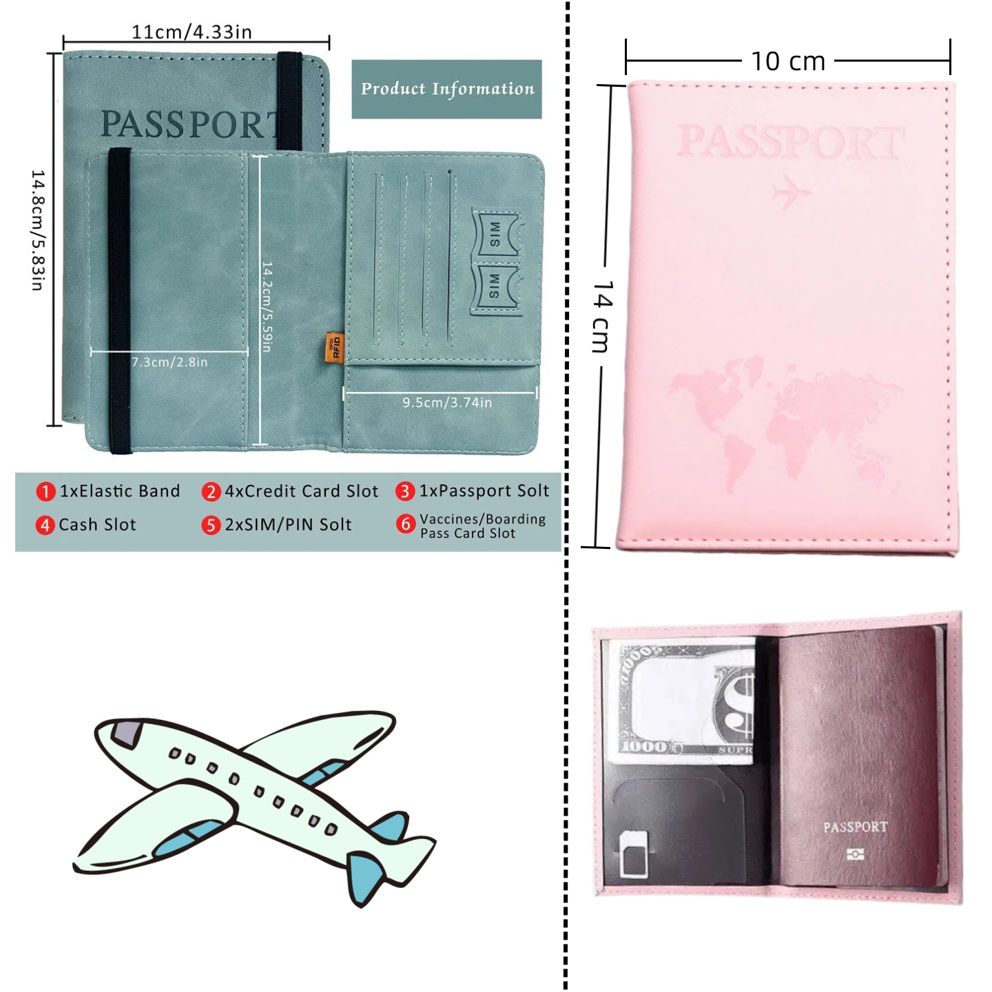 Kadınlar ve Erkekler için Vint - Travel Accessories Rfid incelemesi ve fiyatı