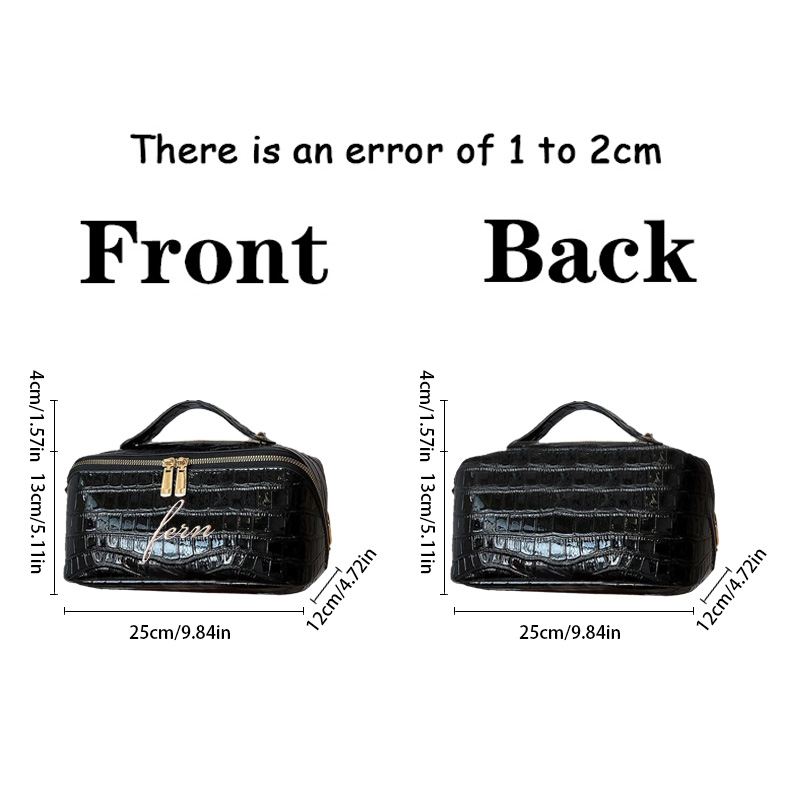İşlemeli Croc Makyaj Çantası K - Travel Accessories Gift Ideas incelemesi ve fiyatı