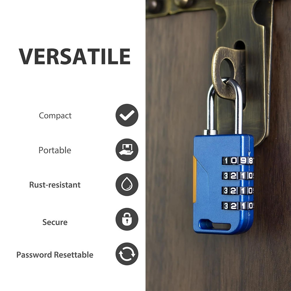 4 Haneli Şifreli Kilit Geri Çe - Cable Lock Combination incelemesi ve fiyatı