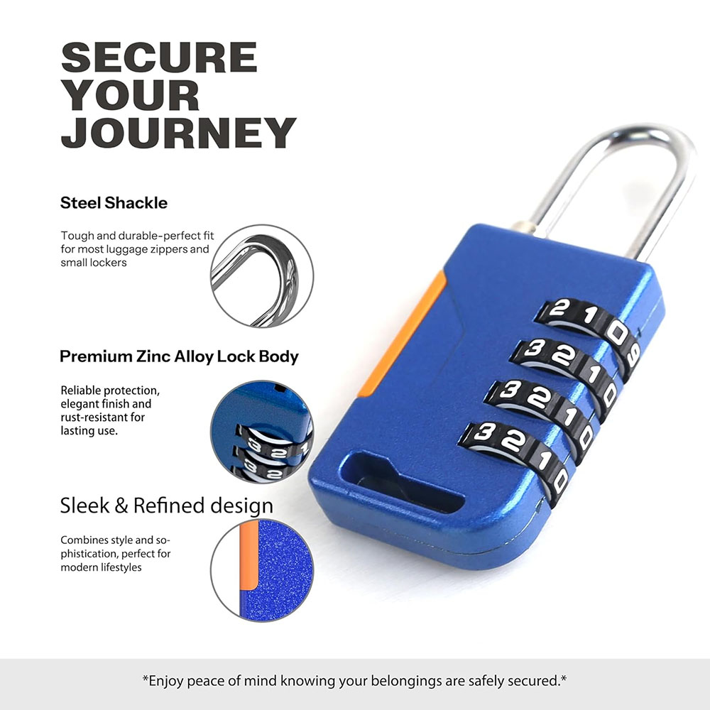 4 Haneli Şifreli Kilit Geri Çe - Cable Lock Combination incelemesi ve fiyatı